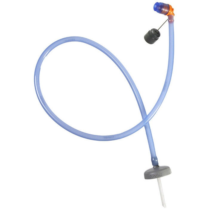 Адаптер для пляшок Source Tube adaptor for soft flask-90 cm+with angle Gray (2510800100)