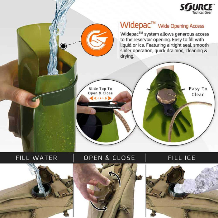 Рюкзак с гидратором SOURCE Tactical 3L Coyote (4000330203)