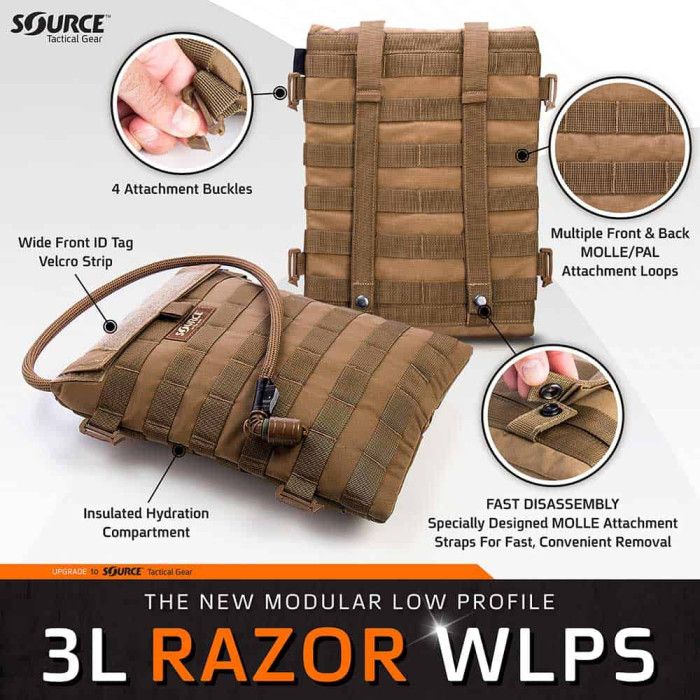Питьевая система Source Razor 3L Coyote (4001490203)