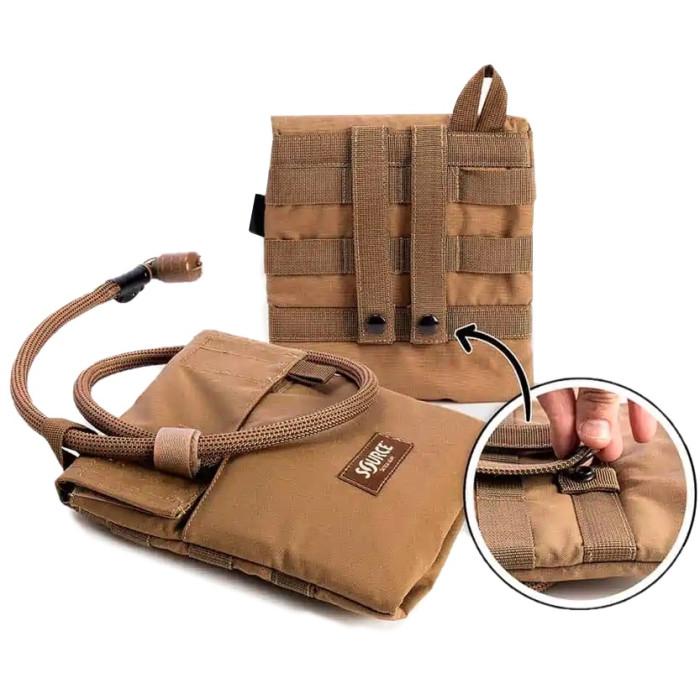 Питьевая система Source Kangaroo with Pouch 1L Multicam (4001511501)