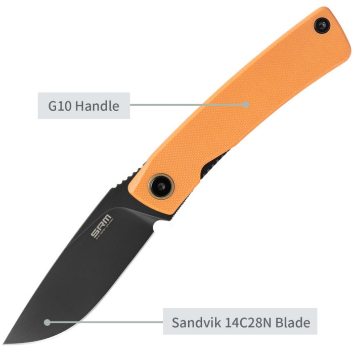 Ніж складаний SRM Air 105M-GJ, 14C28N, G10, Orange (105M-GJ)