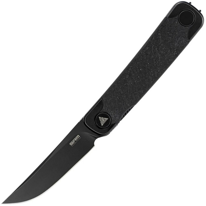 Нож складной SRM Enso 131M-GB, Sandvik 14C28N, G10, Black (131M-GB)