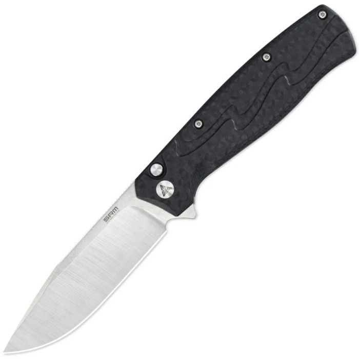 Нож складной SRM 221X-GB (9.2 см) 14C28N / G10 черный (221X-GB)