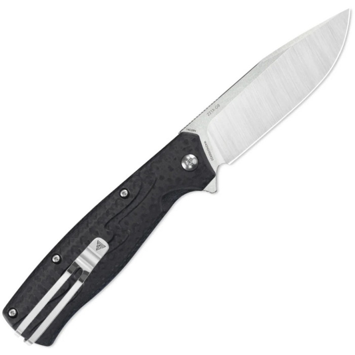 Нож складной SRM 221X-GB (9.2 см) 14C28N / G10 черный (221X-GB)