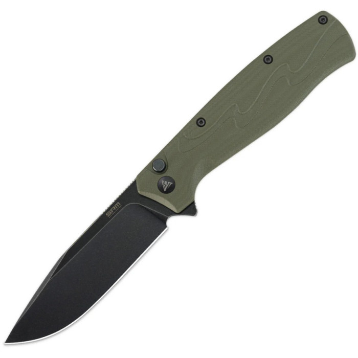 Нож складной SRM 221X-GP (9.2 см) 14C28N / G10 зеленый (221X-GP)