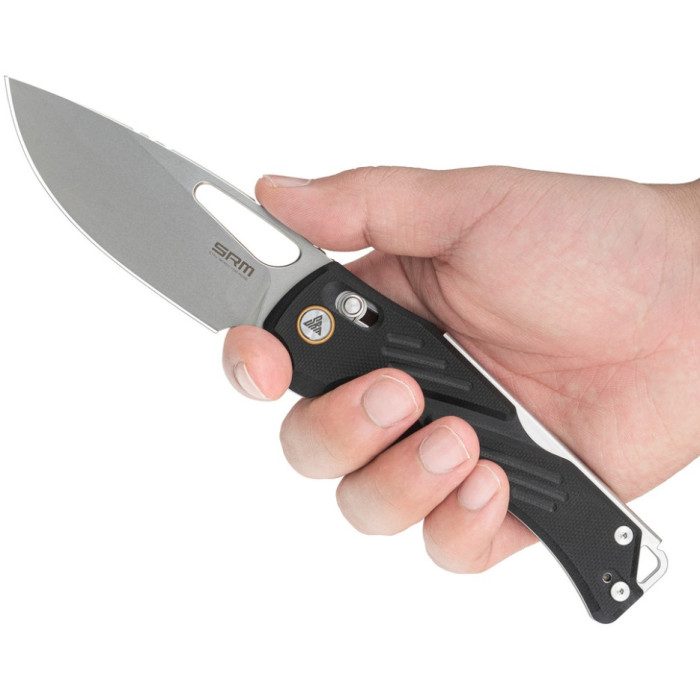 Ніж складаний SRM Mirage 239X-GB, Sandvik 14C28N, G10, Black (239X-GB)