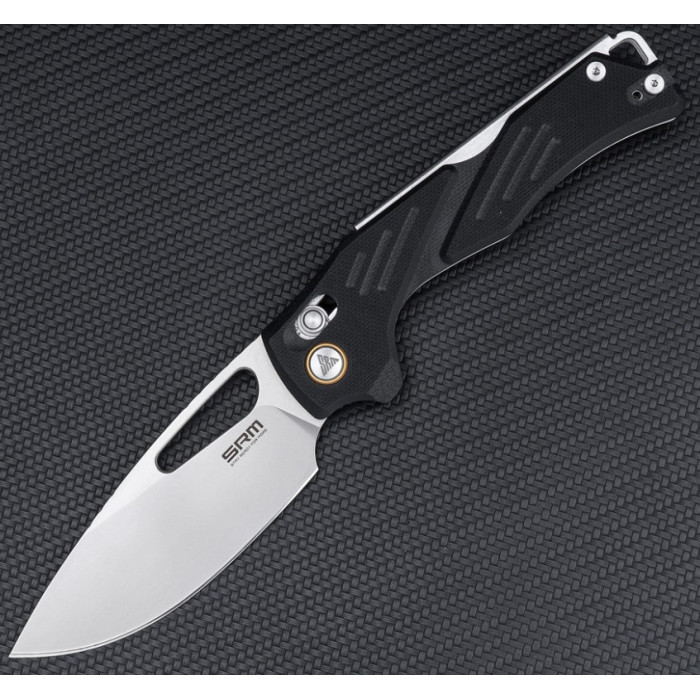 Ніж складаний SRM Mirage 239X-GB, Sandvik 14C28N, G10, Black (239X-GB)