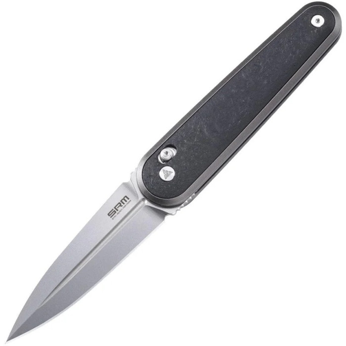 Ніж складаний SRM Twin 251MB-GB, N690, G10, Black (251MB-GB)