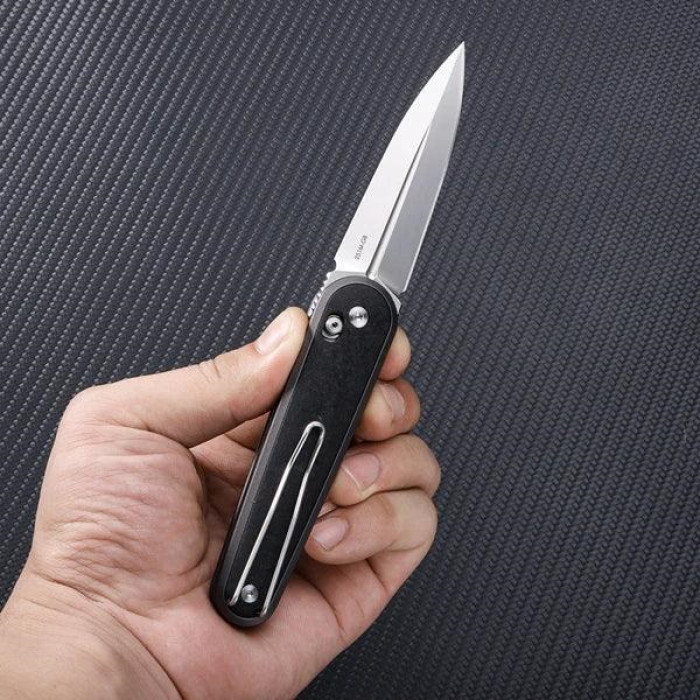 Ніж складаний SRM Twin 251MB-GB, N690, G10, Black (251MB-GB)
