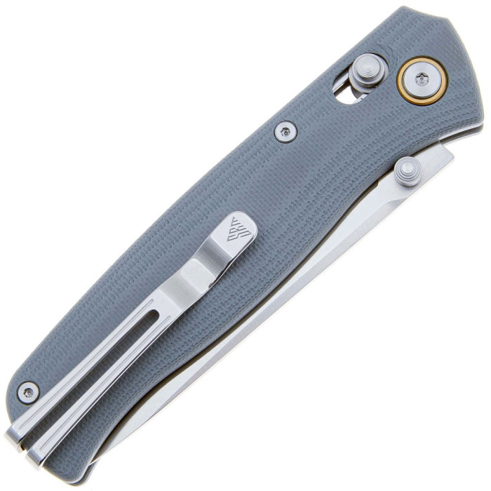 Нож складной SRM Medal 255L-GK, 10Cr15CoMoV, G10, Bluish Grey (255L-GK)