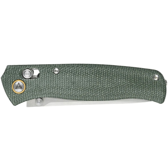 Нож складной SRM Medal 255L-MG3 (8.2 см) 140Cr / Micarta зеленый (255L-MG3)