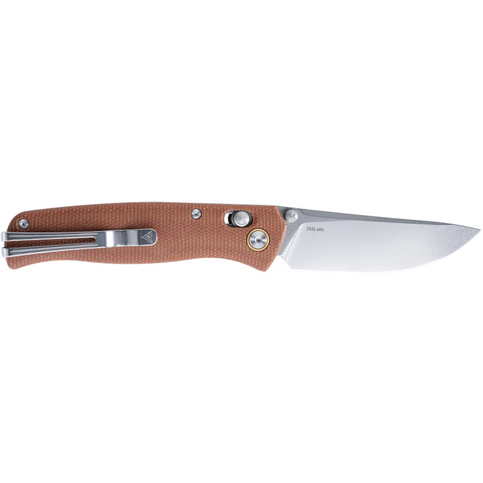 Нож складной SRM Medal 255L-MN, 10Cr15CoMoV, Micarta, Brown (255L-MN)