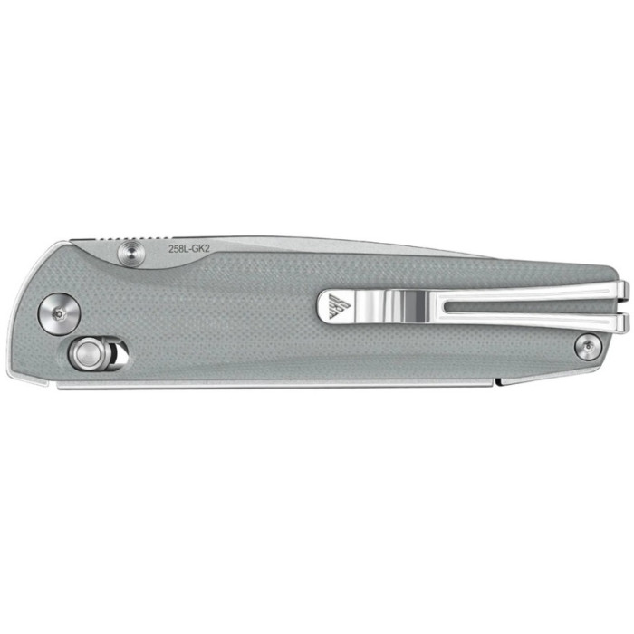 Нож складной SRM Terrier 258L-GK2 (9.3 см) 140Cr / G10 серый (258L-GK2)