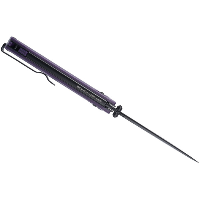 Ніж складаний SRM Terrier 258L-GN, D2, G10, Purple (258L-GN)