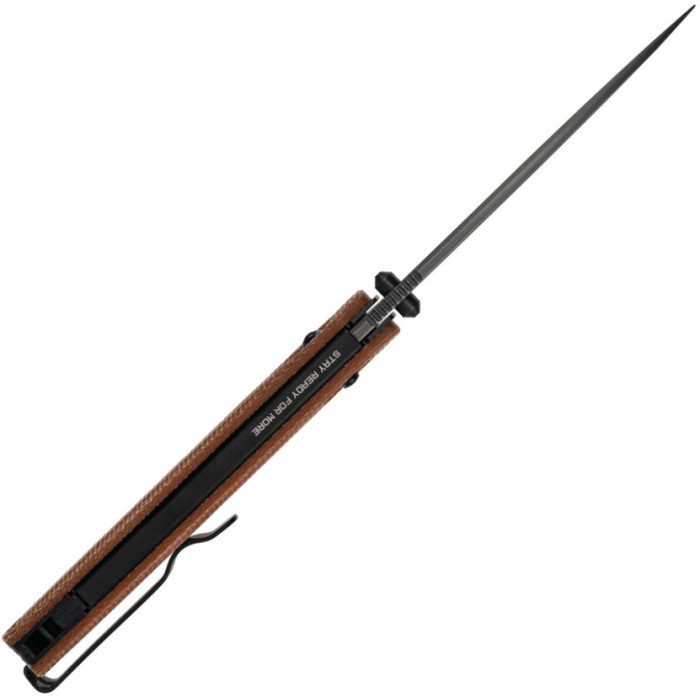 Нож складной SRM Terrier 258L-MN2, 140Cr, Micarta, Brown (258L-MN2)