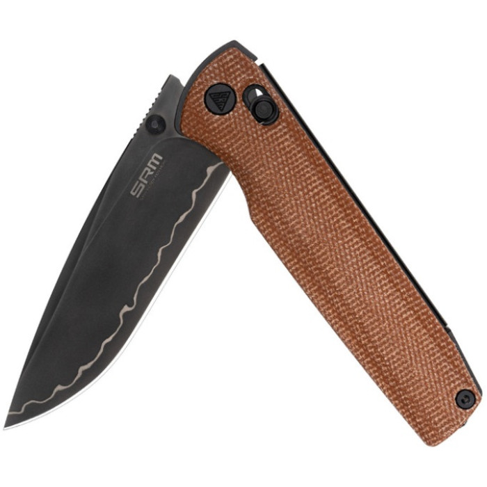 Нож складной SRM Terrier 258L-MN2, 140Cr, Micarta, Brown (258L-MN2)
