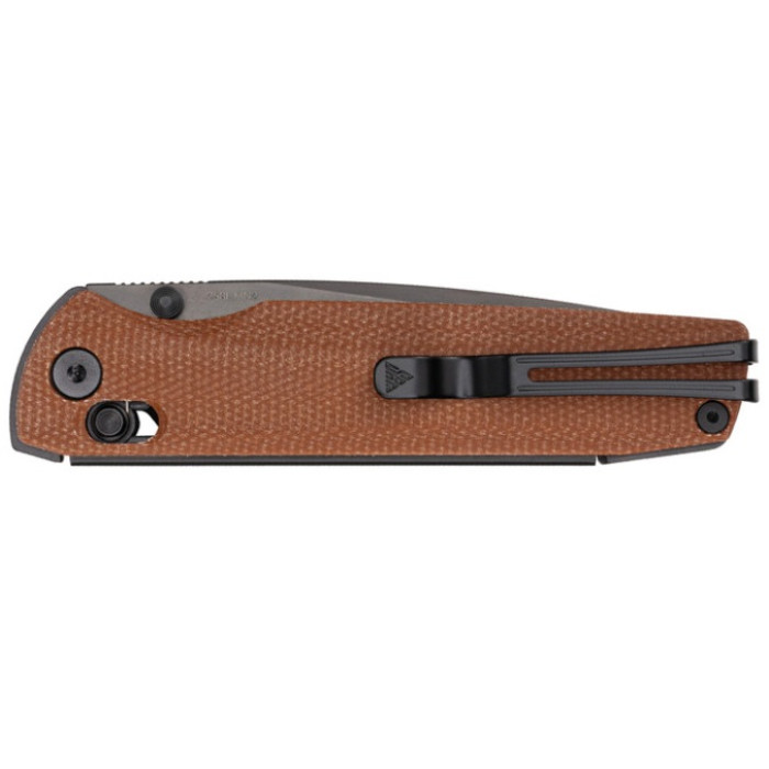 Нож складной SRM Terrier 258L-MN2, 140Cr, Micarta, Brown (258L-MN2)