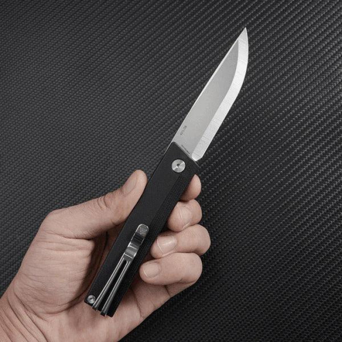 Ніж складаний SRM Gent 401-GB, 10Cr15CoMoV, G10, Black (401L-GB)