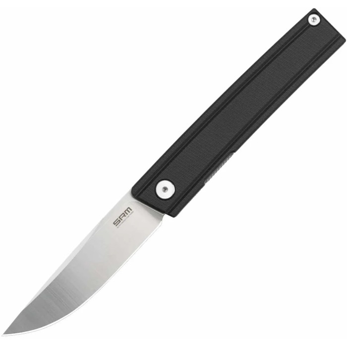 Нож складной SRM Gent 401LC-GB, 10Cr15CoMoV, G10, Black (401LC-GB)