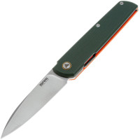 Нож складной SRM Qrick 408L-GX, Sandvik14C28N, G10, Green (408L-GX)