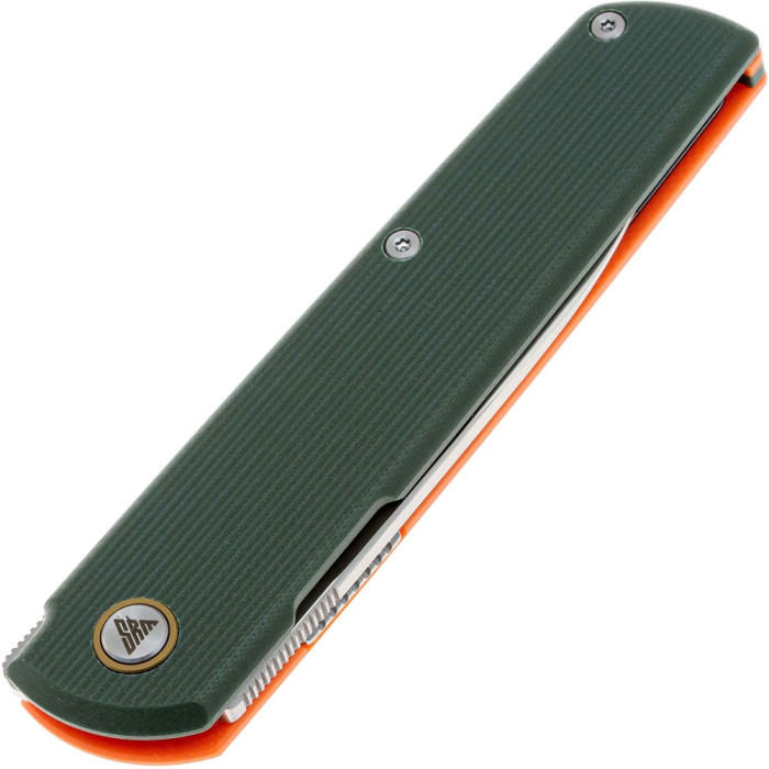 Ніж складаний SRM Qrick 408L-GX, Sandvik14C28N, G10, Green (408L-GX)