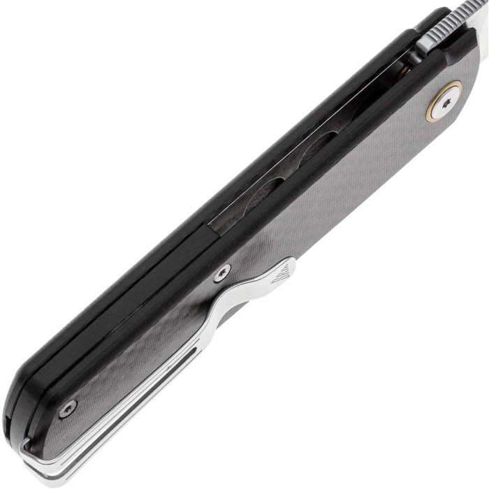 Ніж складаний SRM Qrick 408L-KB, Sandvik 14C28N, G10 + carbon fiber, Black (408L-KB)