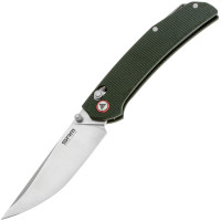 Нож складной SRM Asika 411L-MG, Sandvik 14C28N, Micarta, Green (411L-MG)