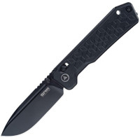 Нож складной SRM Rubik 7228B-AB2, Sandvik 14C28N, Aluminum, Black (7228B-AB2)