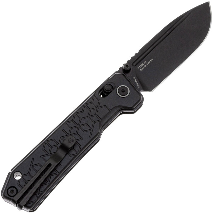 Ніж складаний SRM Rubik 7228B-AB, Sandvik 14C28N, Aluminum, Black (7228B-AB)