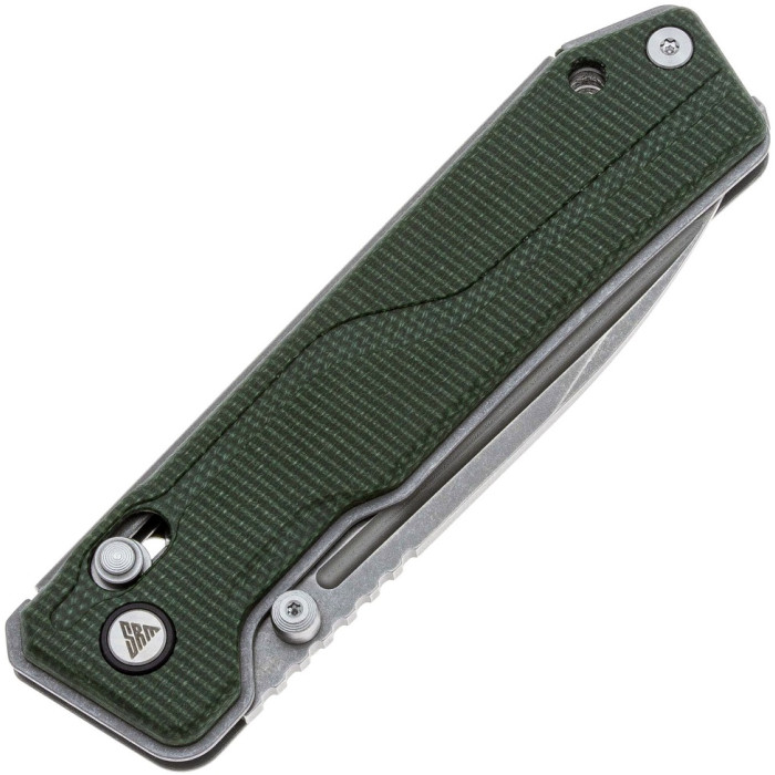 Ніж складаний SRM Rubik 7228B-MG, Sandvik 14C28N, Micarta, Green (7228B-MG)
