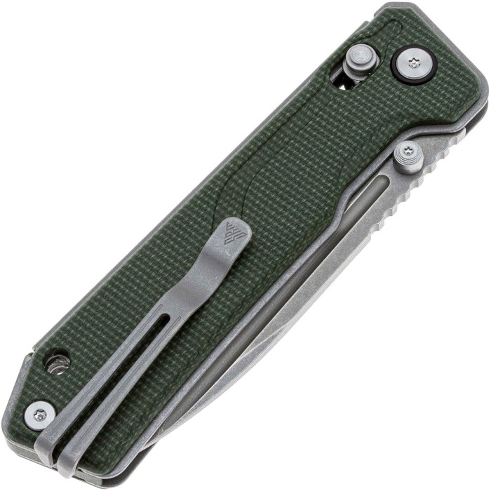Ніж складаний SRM Rubik 7228B-MG, Sandvik 14C28N, Micarta, Green (7228B-MG)