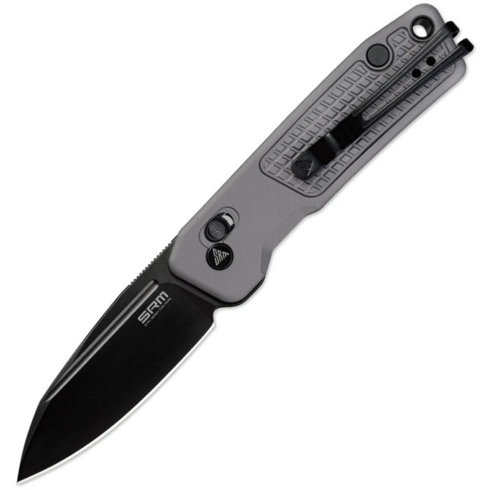 Нож складной SRM Scout 7229-AK (6.9 см) 14C28N / алюминий серый (7229-AK)