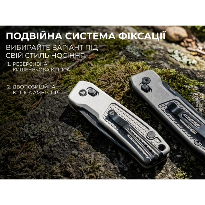 Нож складной SRM Scout 7229-AK (6.9 см) 14C28N / алюминий серый (7229-AK)