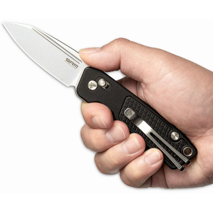 Нож складной SRM Scout (6.9 см) 14C28N / G10, Black (7229-GB)