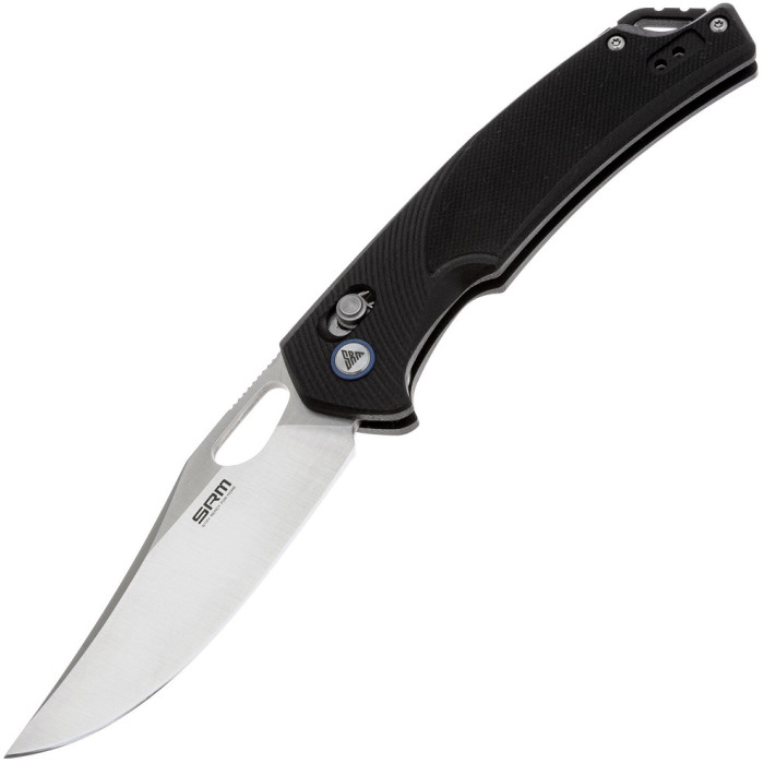 Ніж складаний SRM Retreiver 9201, 8Cr13MoV, FRN, Black (9201)