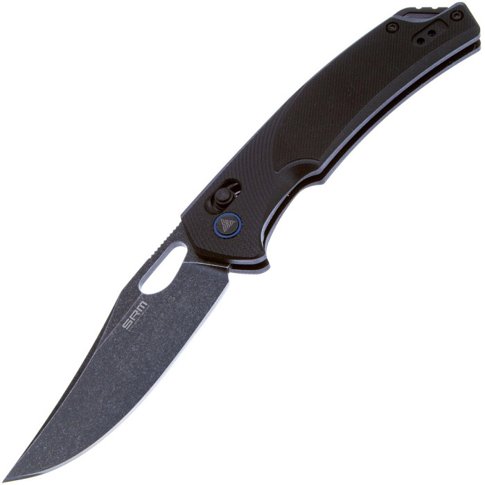 Ніж складаний SRM Retreiver 9201-GB, D2, G10, Black (9201-GB)