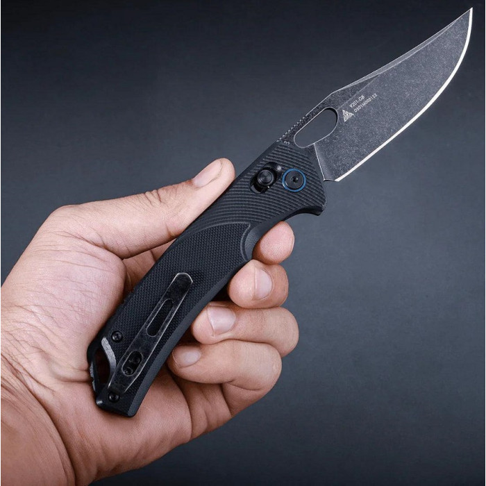 Ніж складаний SRM Retreiver 9201-GB, D2, G10, Black (9201-GB)