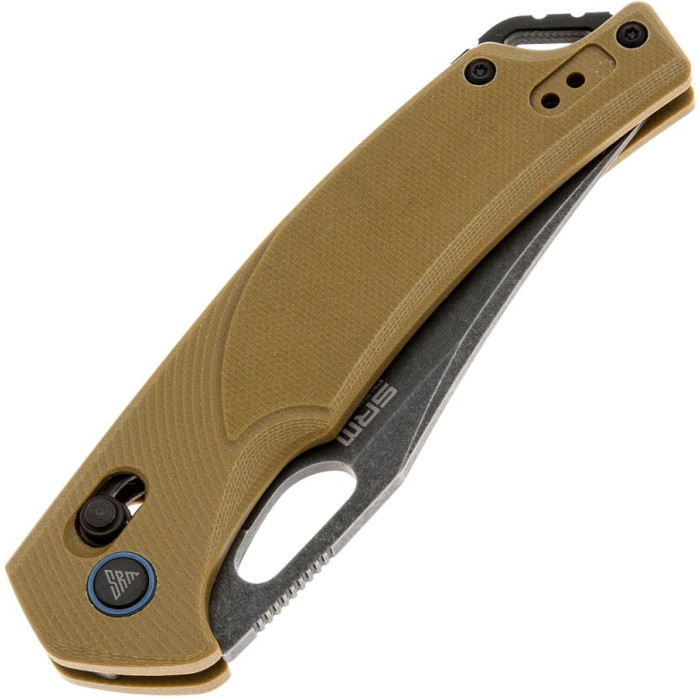 Ніж складаний SRM Retreiver 9201-GW, D2, G10, Tan (9201-GW)