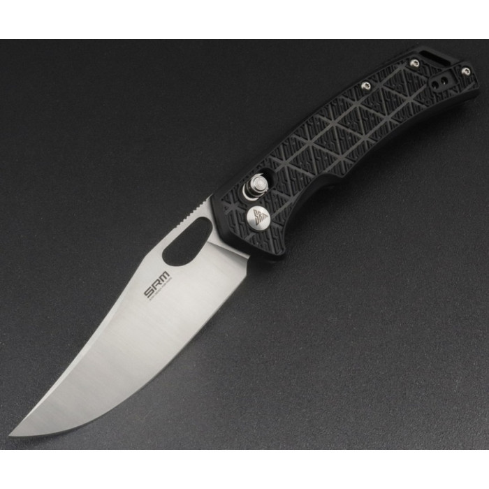 Нож складной SRM Retreiver 9201-PB, 8Cr13MoV, FRN, Black (9201-PB)
