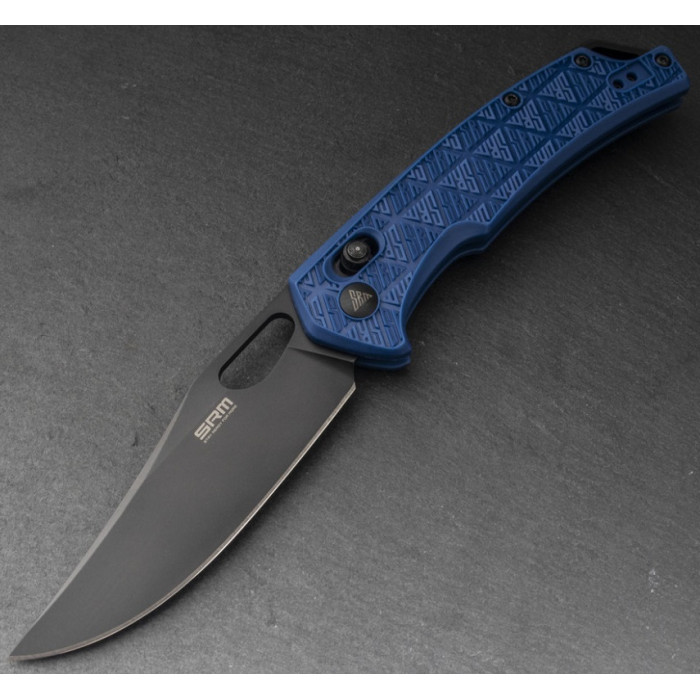 Нож складной SRM Retreiver 9201-PL, 8Cr13MoV, FRN, Blue (9201-PL)