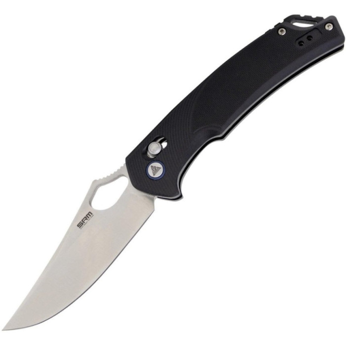 Ніж складаний SRM Retriever 9202, D2, G10, Black (9202)