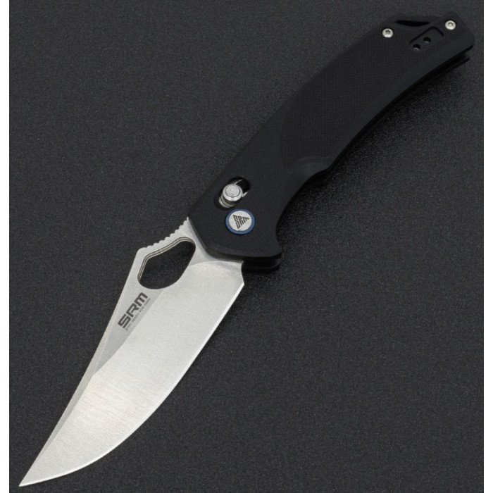Ніж складаний SRM Retriever 9202, D2, G10, Black (9202)