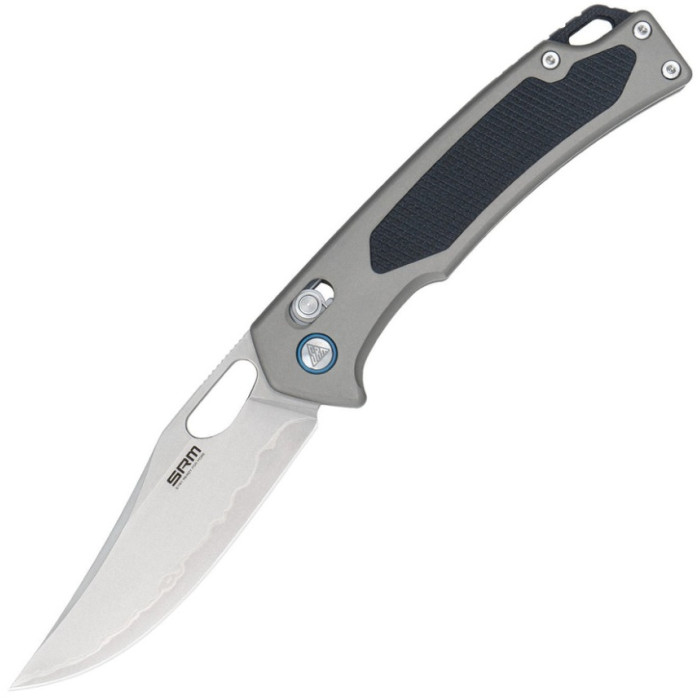 Ніж складаний SRM Retreiver 9203-AK, 140Cr, Aluminum, Grey (9203-AK)