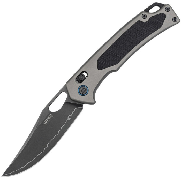 Нож складной SRM Retreiver 9203-AK2, 140Cr, Aluminum, Grey (9203-AK2)