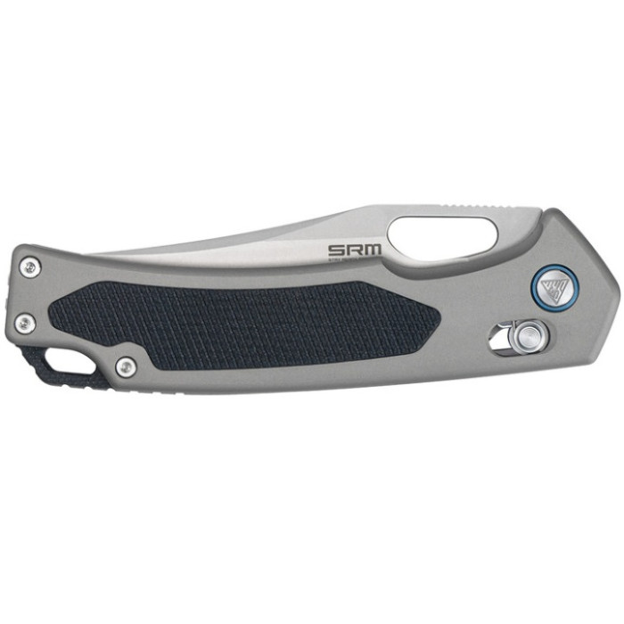 Ніж складаний SRM Retreiver 9203-AK, 140Cr, Aluminum, Grey (9203-AK)