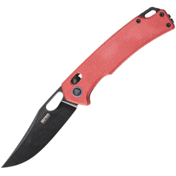 Ніж складаний SRM Retreiver 9203-MR2, 10Cr15CoMoV, Micarta, Red (9203-MR2)