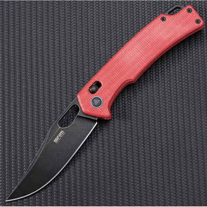 Ніж складаний SRM Retreiver 9203-MR2, 10Cr15CoMoV, Micarta, Red (9203-MR2)