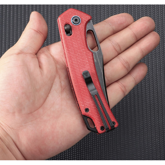 Ніж складаний SRM Retreiver 9203-MR2, 10Cr15CoMoV, Micarta, Red (9203-MR2)