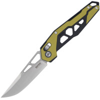 Ніж складаний SRM Mecha, (8.3 см) D2 / G10, Yellow (9225)