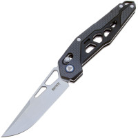 Нож складной SRM Mecha 9225-KB, D2, G10 + carbon fiber, Black (9225-KB)